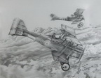 Edward Mannock Bi-Plane (Sketch) 