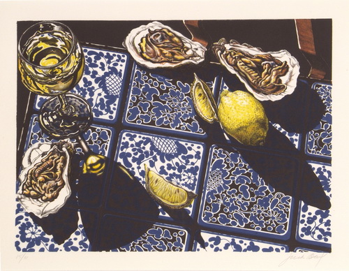 Oysters, Wine & Lemon
