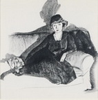 Woman on a Sofa