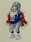 Seattle Football Santa