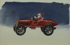 Santa Race Car