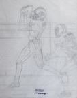 Jerry Rice, San Francisco 49er (Sketch)