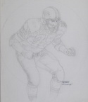 Forest Gregg – Green Bay, Tackle (Sketch #1)