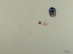 Walter Payton, unfinished watercolor sketch