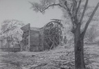 Old Bale Mill (Mylar Drawing)