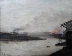 Untitled (River Port Scene)
