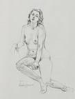 Seated Nude Female