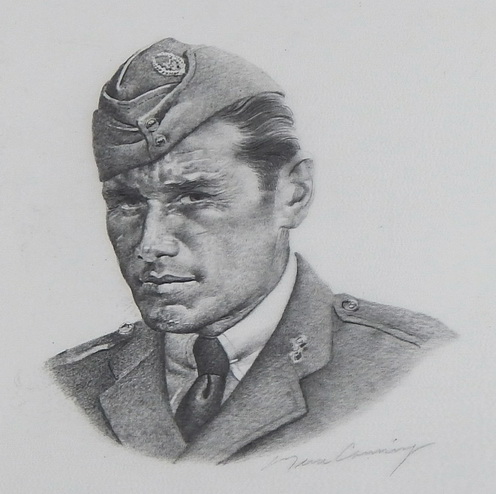Edward Mannock (Facial Sketch)