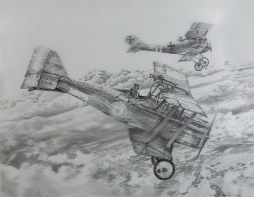 Georges Guynemer Bi-Plane (Sketch #8)