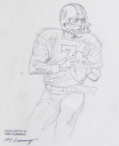 Super Bowl XII Cowboys vs. Broncos (Sketch #18)