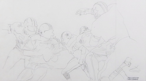 Super Bowl XII Cowboys vs. Broncos (Sketch #19)