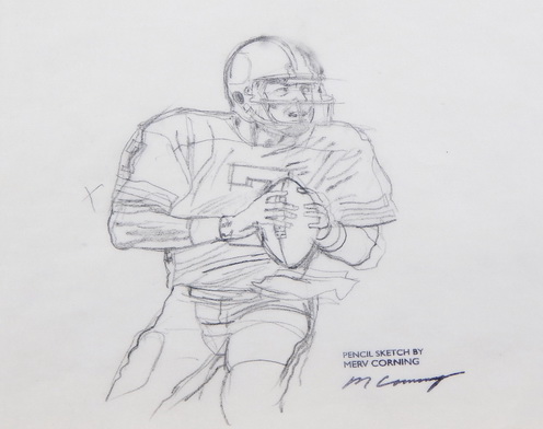 Super Bowl XII Cowboys vs. Broncos (Sketch #5)