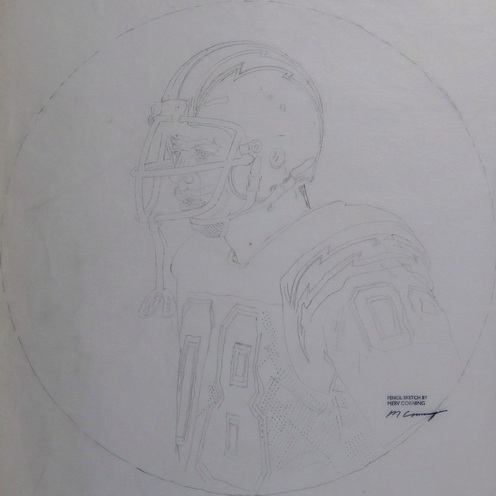 Kellen Winslow – San Diego Chargers, Tight End (Sketch #1)
