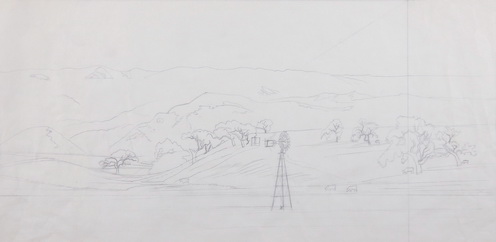 Highway 154 South (Sketch)