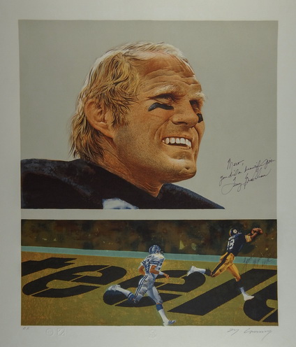 Terry Bradshaw and Lynn Swann (Super Bowl XIII – Steelers vs. Cowboys) 