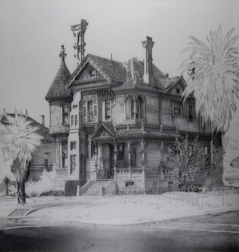 Figueroa House (Mylar Drawing)