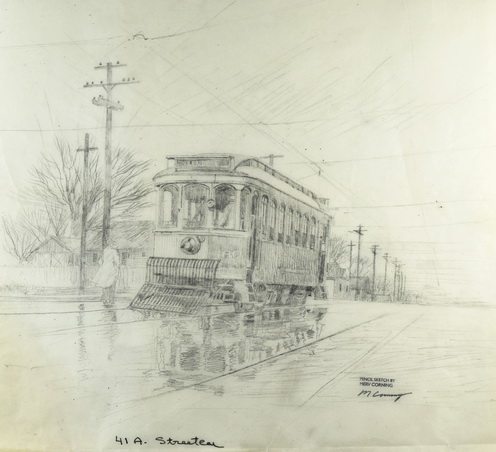 L.A. Streetcar (Sketch)