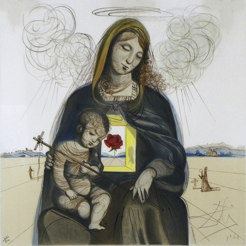 The Mystic Rose Madonna