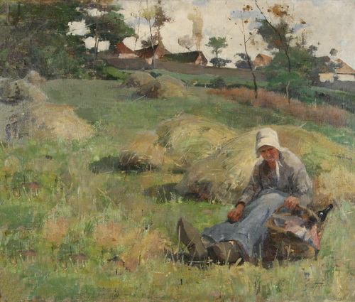 Harvest In Normandy