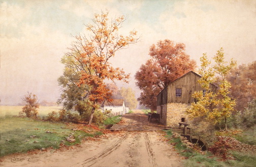 Virginia Road In October