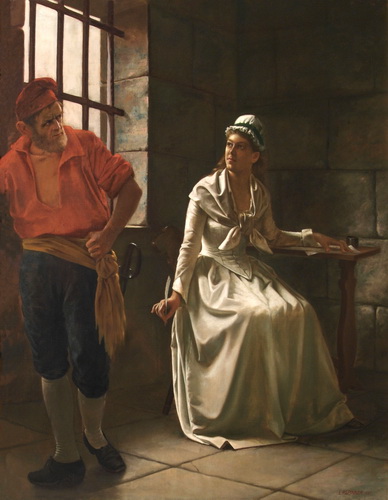 Charlotte Corday in Prison