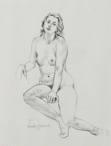 Seated Nude Female