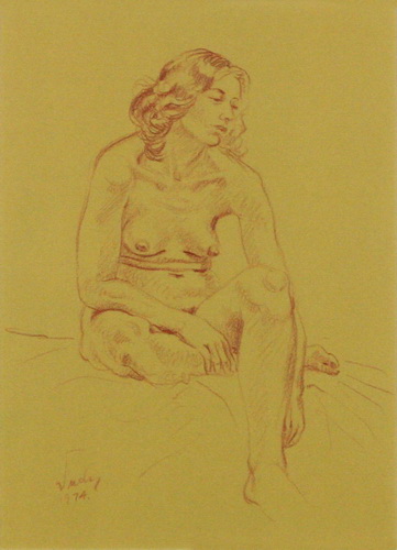 Seated Nude Female